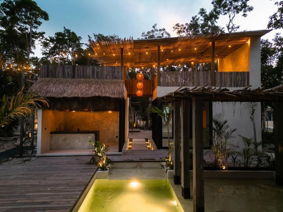 Villa Xuncari In The Heart Of The Jungle Tulum Eksteriør billede