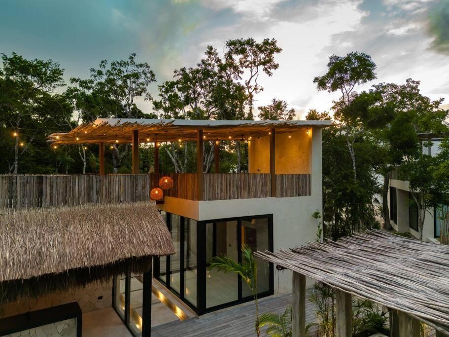 Villa Xuncari In The Heart Of The Jungle Tulum Eksteriør billede