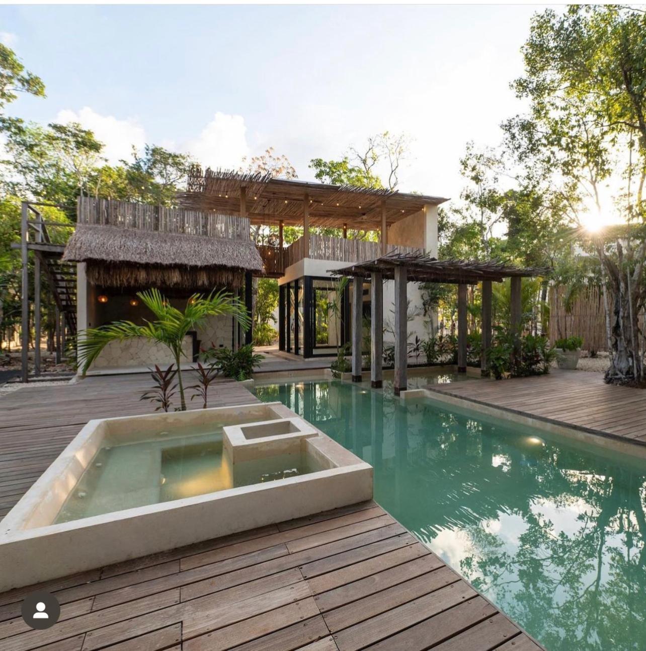 Villa Xuncari In The Heart Of The Jungle Tulum Eksteriør billede